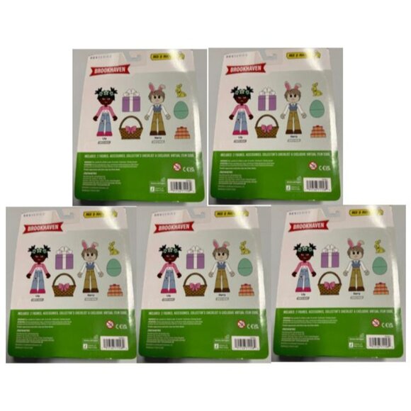 Roblox Brookhaven Spring Surprise Action Figure 5PK - Picture 3 of 3
